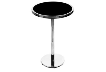 Kyoto Silver Highboy - Black Top in Miami, Ft. Lauderdale, Palm Beach