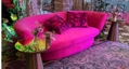 Madam Butterfly Pink Sofa in Miami, Ft. Lauderdale, Palm Beach