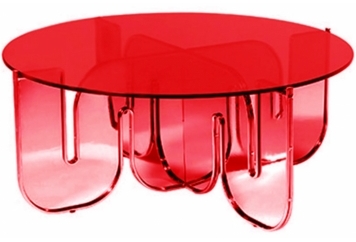 Magic Mushroom Coffee Table Red in Miami, Ft. Lauderdale, Palm Beach