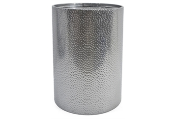 Manila Drum End Table - Silver in Miami, Ft. Lauderdale, Palm Beach