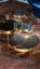 Orbital End Table Gold in Miami, Ft. Lauderdale, Palm Beach