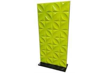 Origami Lime Green Panels in Miami, Ft. Lauderdale, Palm Beach