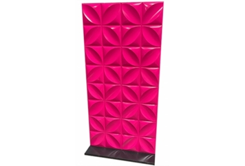 Origami Magenta Panels in Miami, Ft. Lauderdale, Palm Beach