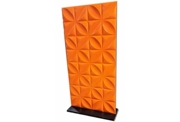 Origami Orange Panels in Miami, Ft. Lauderdale, Palm Beach