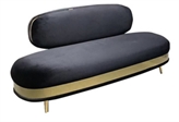 Paloma Sofa Black in Miami, Ft. Lauderdale, Palm Beach