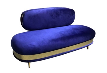 Paloma Sofa Blue in Miami, Ft. Lauderdale, Palm Beach