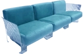 Patchouli Sofa - Blue in Miami, Ft. Lauderdale, Palm Beach