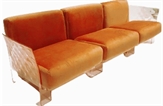 Patchouli Sofa - Orange in Miami, Ft. Lauderdale, Palm Beach