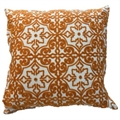 Pillow Orange White Mandala 1 in Miami, Ft. Lauderdale, Palm Beach