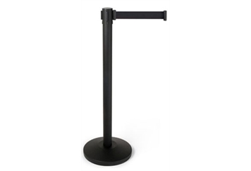 Retractable Stanchion Black in Miami, Ft. Lauderdale, Palm Beach