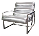 Rigoletto Armchair Silver - Gold Frame in Miami, Ft. Lauderdale, Palm Beach