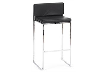 Saki Barstool Black and Silver in Miami, Ft. Lauderdale, Palm Beach