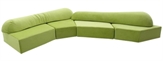 So Far Sofa Sectional - Lime Green in Miami, Ft. Lauderdale, Palm Beach