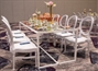 Soho Dining Table White Frame in Miami, Ft. Lauderdale, Palm Beach