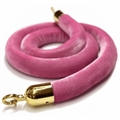 Stanchion Rope Dark Pink - Gold Clasps in Miami, Ft. Lauderdale, Palm Beach