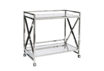 Susan Bar Cart Silver in Miami, Ft. Lauderdale, Palm Beach