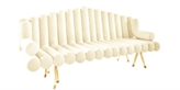 Toccata White Sofa in Miami, Ft. Lauderdale, Palm Beach