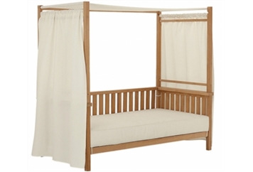 Totum Day Bed - Wood W/ Canopy in Miami, Ft. Lauderdale, Palm Beach