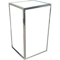 Uno Acrylic Pedestal White in Miami, Ft. Lauderdale, Palm Beach