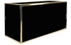 Uno Bar Black 4ft - Gold Frame in Miami, Ft. Lauderdale, Palm Beach