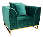 Velours Armchair Jade Green in Miami, Ft. Lauderdale, Palm Beach