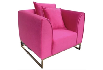 Velours Armchair Magenta in Miami, Ft. Lauderdale, Palm Beach