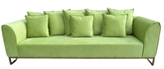 Velours Sofa Lime in Miami, Ft. Lauderdale, Palm Beach