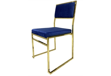 Yoyoma Chair Blue - Gold Frame in Miami, Ft. Lauderdale, Palm Beach