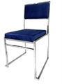 Yoyoma Chair Blue - Silver Frame in Miami, Ft. Lauderdale, Palm Beach