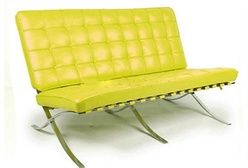 Barcelona Yellow Sofa in Naples, Marco Island, Ft. Myers