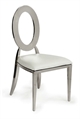 O Chair Silver - White Pad in Naples, Marco Island, Ft. Myers