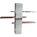 Alpha Bar Back Silver - 3 Shelves in Naples, Marco Island, Ft. Myers