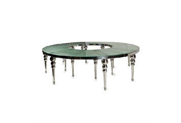 Castillo Silver Table in Naples, Marco Island, Ft. Myers