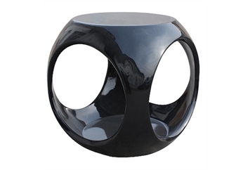 Dice End Table Black in Naples, Marco Island, Ft. Myers