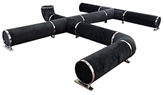 Tube Bench - Black Large in Naples, Marco Island, Ft. Myers