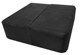 Koo Ottoman Square Black in Naples, Marco Island, Ft. Myers