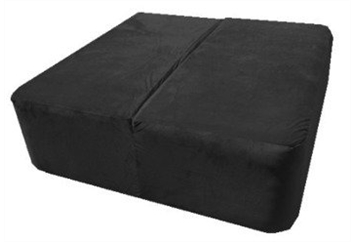 Koo Ottoman Square Black in Naples, Marco Island, Ft. Myers