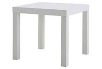 Basic End Table White in Naples, Marco Island, Ft. Myers