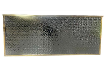 Frozen Black Bar Straight - Gold Frame in Naples, Marco Island, Ft. Myers