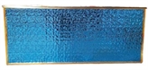 Frozen Blue Bar Straight - Gold Frame in Naples, Marco Island, Ft. Myers