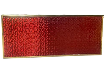 Frozen Red Bar Straight - Gold Frame in Naples, Marco Island, Ft. Myers
