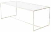 Soho Dining Table White Frame in Naples, Marco Island, Ft. Myers