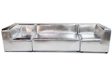 Bo Sofa Sectional - Silver in Naples, Marco Island, Ft. Myers