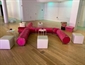 Tube Bench - Pink in Naples, Marco Island, Ft. Myers