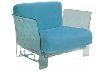 Patchouli Chair Blue in Naples, Marco Island, Ft. Myers