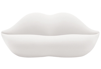 Lips Sofa White in Naples, Marco Island, Ft. Myers