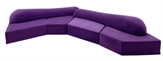 So Far Sofa Sectional - Purple in Naples, Marco Island, Ft. Myers