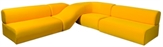 Licorice Sofa Yellow in Naples, Marco Island, Ft. Myers