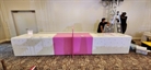 Exibito Buffet Table Pink in Naples, Marco Island, Ft. Myers