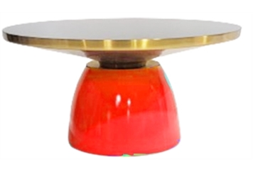 Bonbon Coffee Table Red in Naples, Marco Island, Ft. Myers